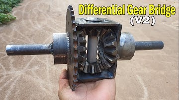 Build a Differential Gear - V2 (Project for Gokar, ATV, Buggy...)