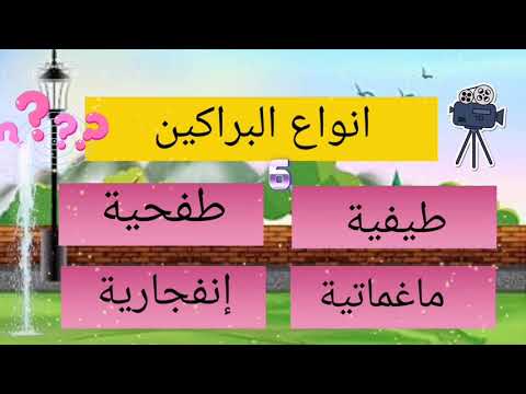 البركان الطفحي والانفجاري انواع البراكين الثالثة متوسط دروس العلوم الطبيعية