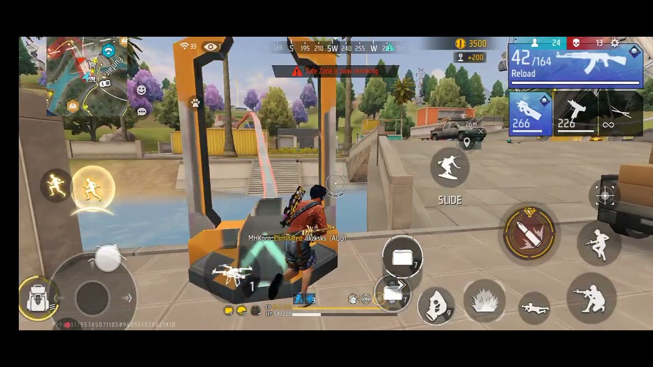 I play Battle Royale and I killed 25 kills oh my God 🌍😮