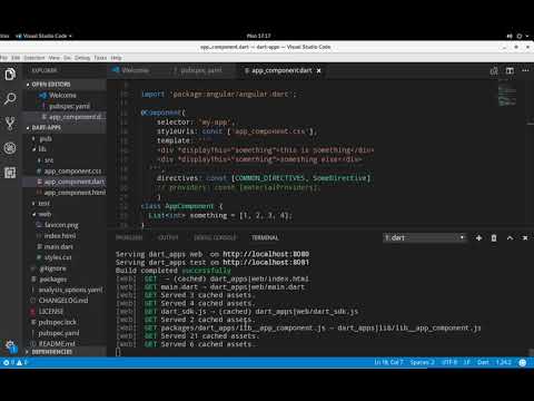 Angular Dart from