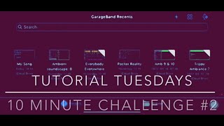 How to make a song with your iPhone in 14.76 minutes // Tutorial Tuesdays // Apple // GarageBand