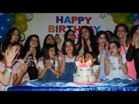 حفلة عيد ميلاد روان وريان صار عمرهم 
