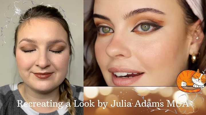 FINDING MAKEUP INSPIRATION // a look by Julia Adam...