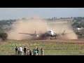 DC-6 Landing | Dirt Runway | #DC6