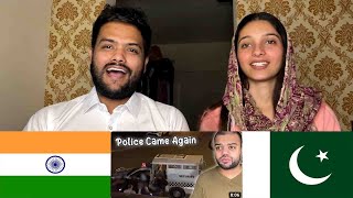 #duckybhai vlog reaction | Dubara Se Police Ghar Aa Gai 😭 | Police Ne Warning Dedi 😱