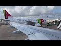 Full flight tap air portugal madeira airport to lisbon