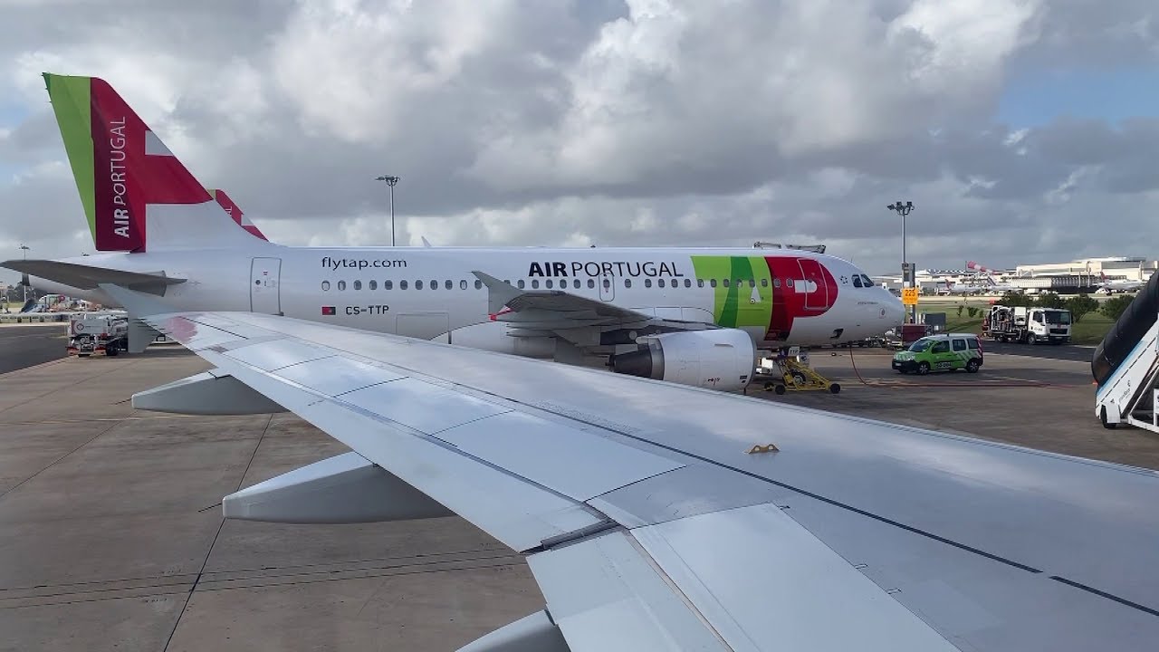 Full flight TAP AIR PORTUGAL Madeira Airport to Lisbon YouTube