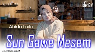 Abida laila - Sun gawe mesem | Cover video musik