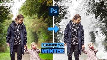 Snow Photoshop Tutorial || Summer To Winter