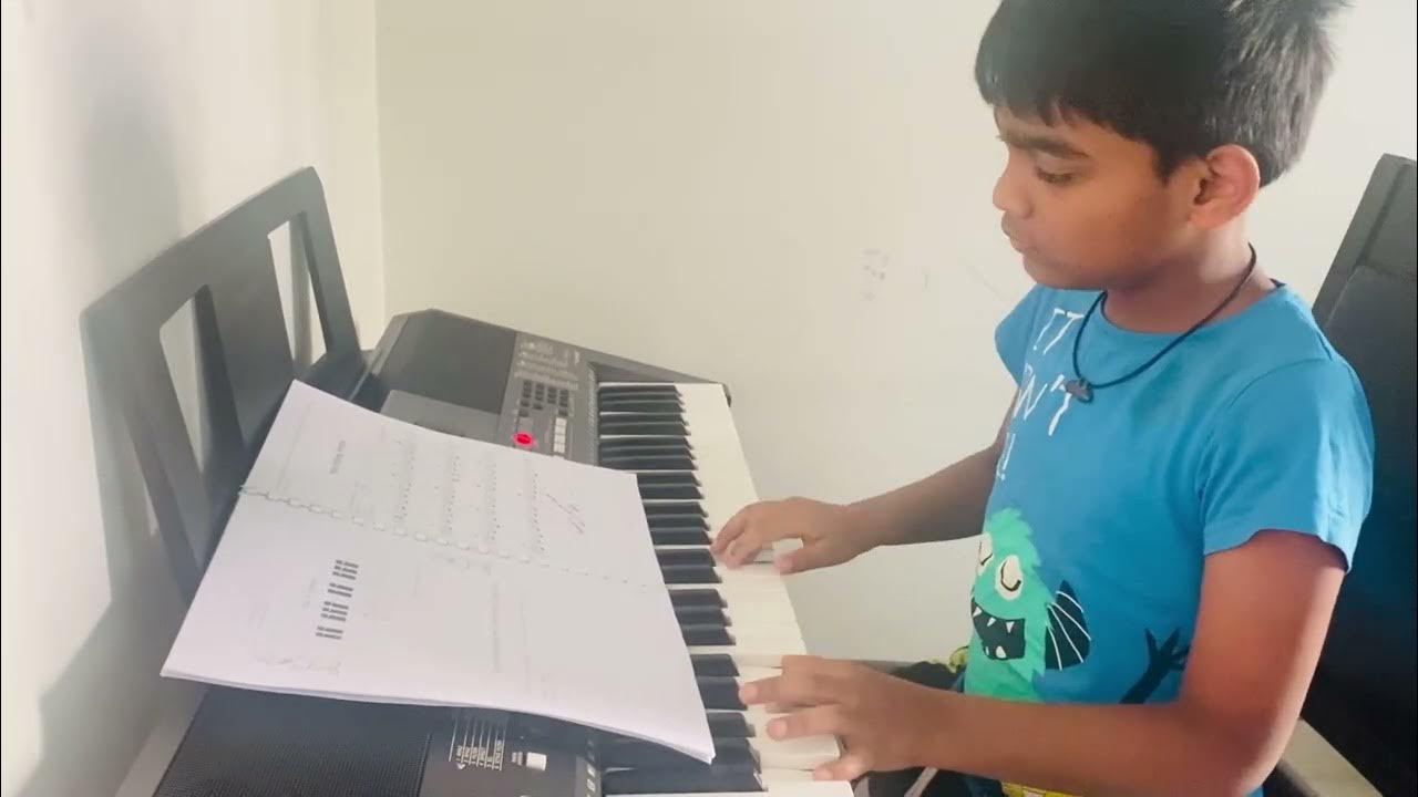 Marching home on keyboard keyboard music keyboardnotes bgm 