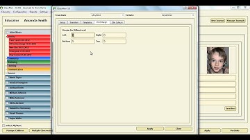 Setting your Print Margins in ClassMon
