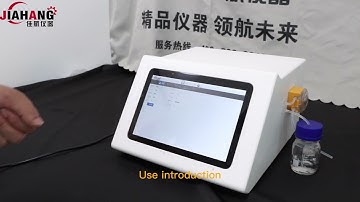 Jiahang Digital automatic Density meter instruction video.