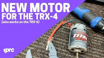 How to Install a New Motor in the Traxxas TRX-4