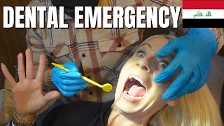 TOURIST GOES TO  DENTIST IN IRAQ :DIWANIYAH🇮🇶 إيما عند طبيب الأسنان🇮🇶