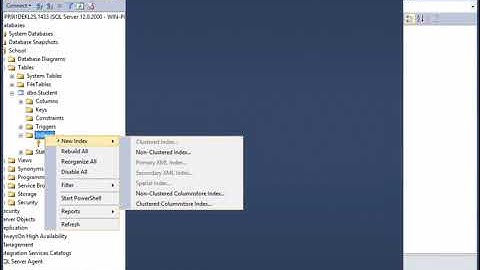 🎬 آموزش Sql Server «قسمت چهارم» (ایندکس ها / Indexes)
