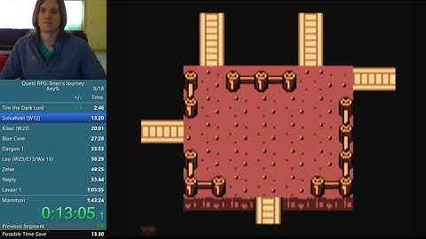 Quest RPG any% speedrun in 1:38:39