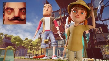 Hello Neighbor - My New Neighbor MYA Hunter Act 2 Random Gameplay Walkthrough