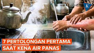 First Aid for Hot Water Burns