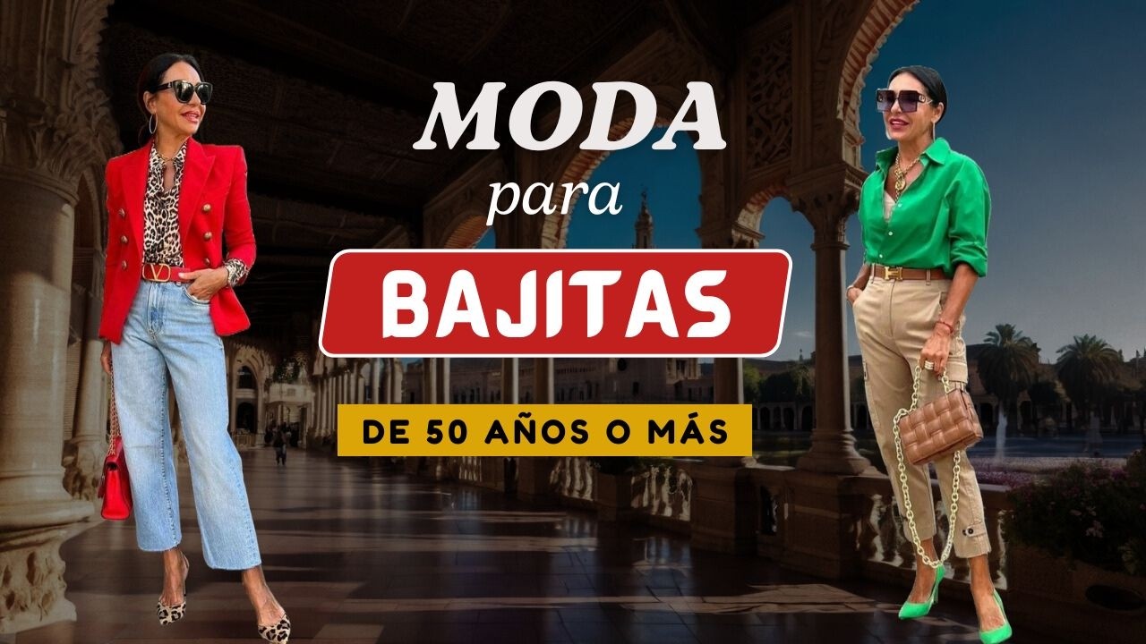 🛑 Trucos para vestir si eres BAJITA | Mujeres de 50, 60 70 + con CLASE ...