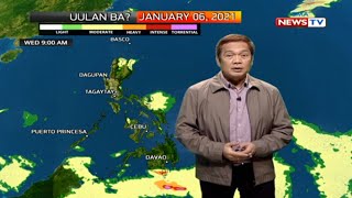 Bt Weather Update As Of 11 35 Am January 4 2021 Youtube