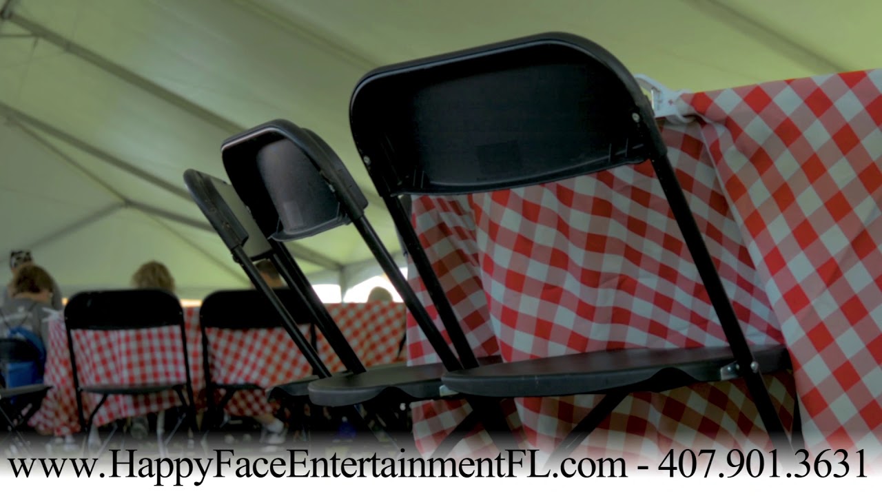 Tables And Chairs Rentals In Kissimmee And Orlando Youtube