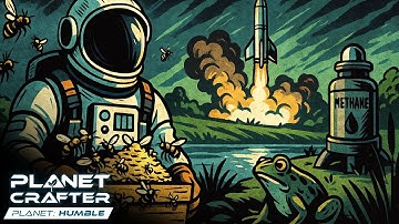 Beehives, Frogs, and Space Trade! - Planet Crafter: Humble.25