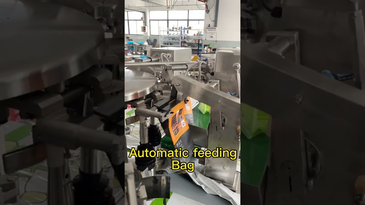 Eight side sealing stand up bag packaging machine -Automatic Package System