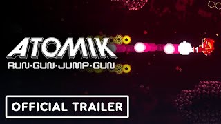 Atomik: RunGunJumpGun - Official Nintendo Switch Launch Trailer screenshot 1