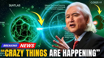 🔴 3I/ATLAS and C/2025 V1 are connected - And the serious problems we are about to face| Michio Kaku