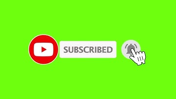 Green Screen Subscribe Button Animated Top 5 RiyasTutorials Royalty Free Video #Greenscreen