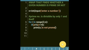 Python program to check whether a number is Prime or not