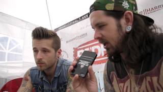 Bury Tomorrow's Dan and Davyd Winter-Bates - in the gym to get lungy, touring, their next album.