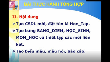 Bài tập thực hành 9 Tin học lớp 12