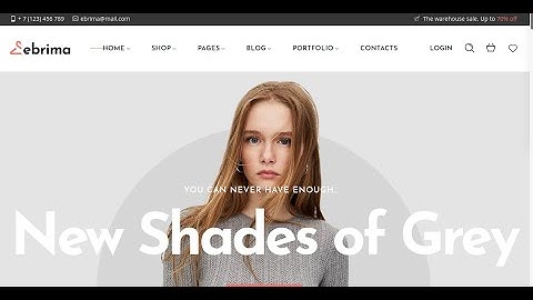 Ebrima WordPress Theme - Creative WordPress Theme | Minimal WooCommerce Theme