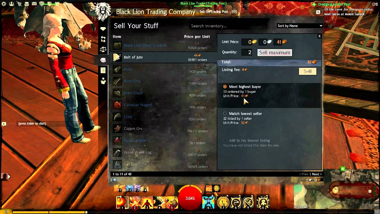 guild wars 2 free to play cant use trading post