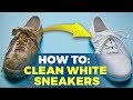 How To Clean White Sneakers | At Home Solutions | Alex Costa