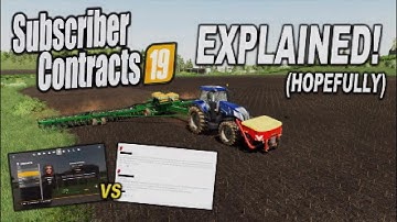 FS19 | SUBSCRIBER CONTRACTS 19 | EXPLAINED! | Farming Simulator 19 | INFO SHARE.