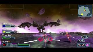 Phantasy Star Portable 2 Infinity PSP Gameplay (PPSSPP) (Episode 1) Part 6 (Boss fight)