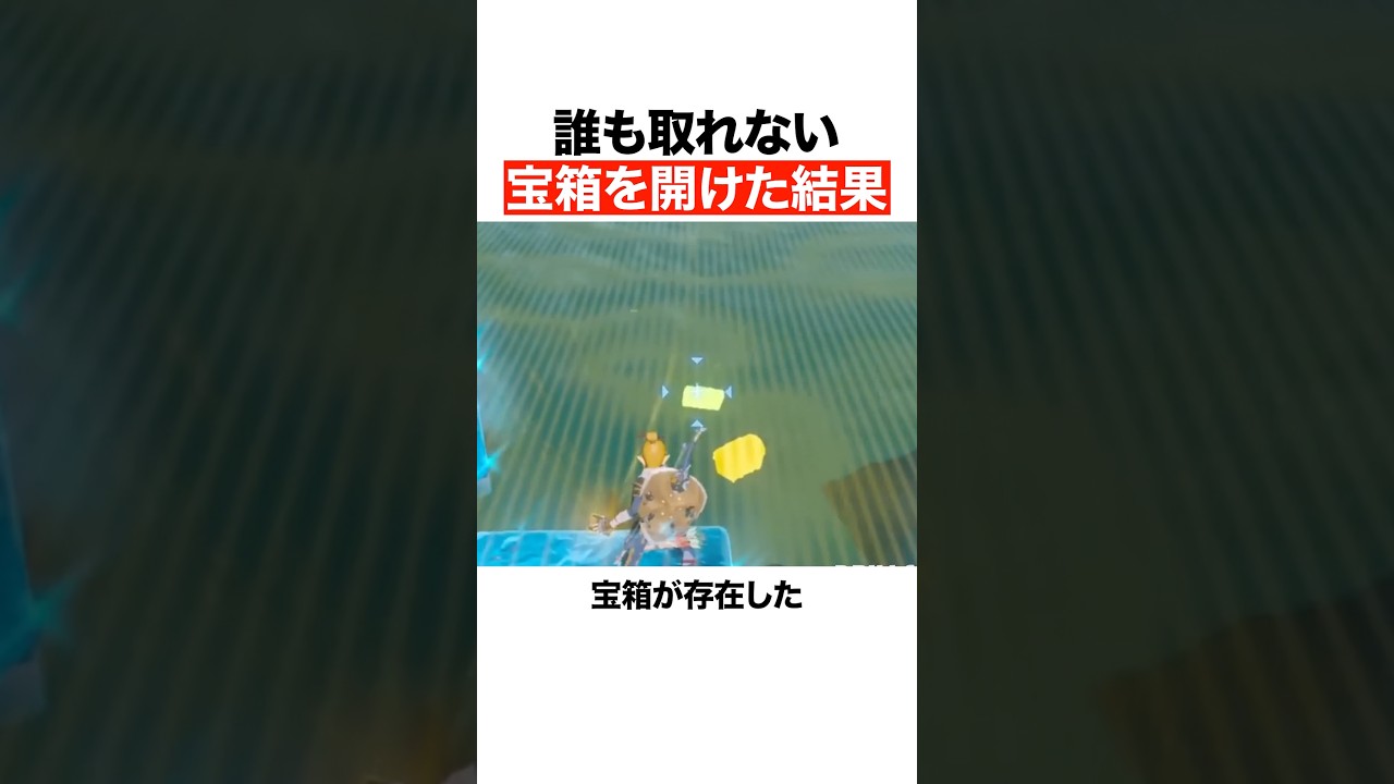 誰も取れない宝箱を開けた結果