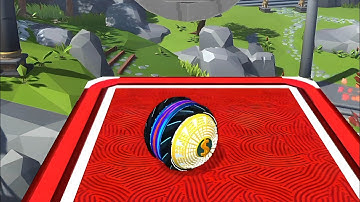 Rolling Ball 🏈 Sky Escape Gameplay Walkthrough #1