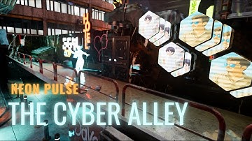 Neon Pulse | Cyberpunk Street Scene in Unreal Engine 5 | Futuristic Cinematic Environment