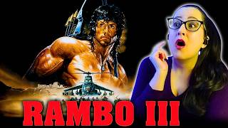 💥I dropped TWO F Bombs in RAMBO 3!💥First Time Watching MOVIE REACTION