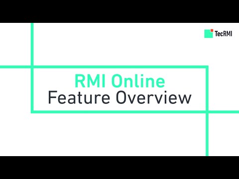 RMI Online: Feature Overview