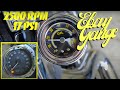 Sportster oil pressure gauge install