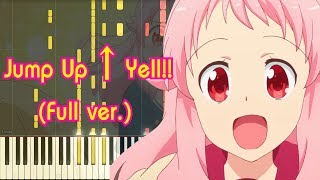 [Anima Yell! OP] : Jump Up↑ Yell!! (Full ver.) Piano Arrangement (New soundfont)