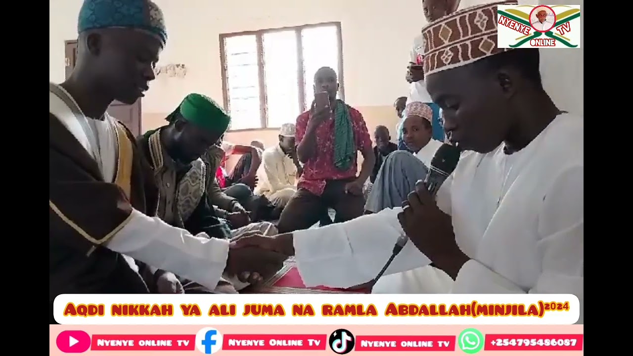 AQDI NIKKAH YA ALI JUMA NA RAMLA BINTI  ABDALLAH(GARSEN MINJILA)2024