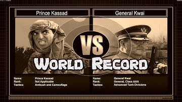 Command & Conquer Generals Zero Hour Generals Challenge (Hard) Speedrun: Stealth vs Tank 7:44 WR