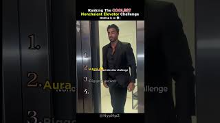 Ranking The COOLEST Nonchalant Elevator Challenge #viral #shorts #nonchalant