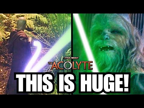 THE ACOLYTE NEW TRAILER BREAKDOWN! FIRST LOOK AT NEW LIGHTSABERS AND JEDI!
