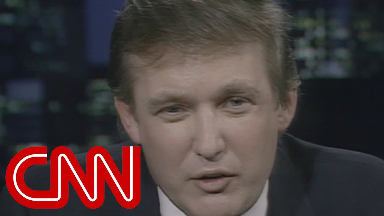Donald Trump many years ago. He's always loved the US- entire 1987 CNN interview on Larry King